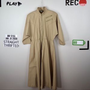 Super cute vtg jacket coat dress L